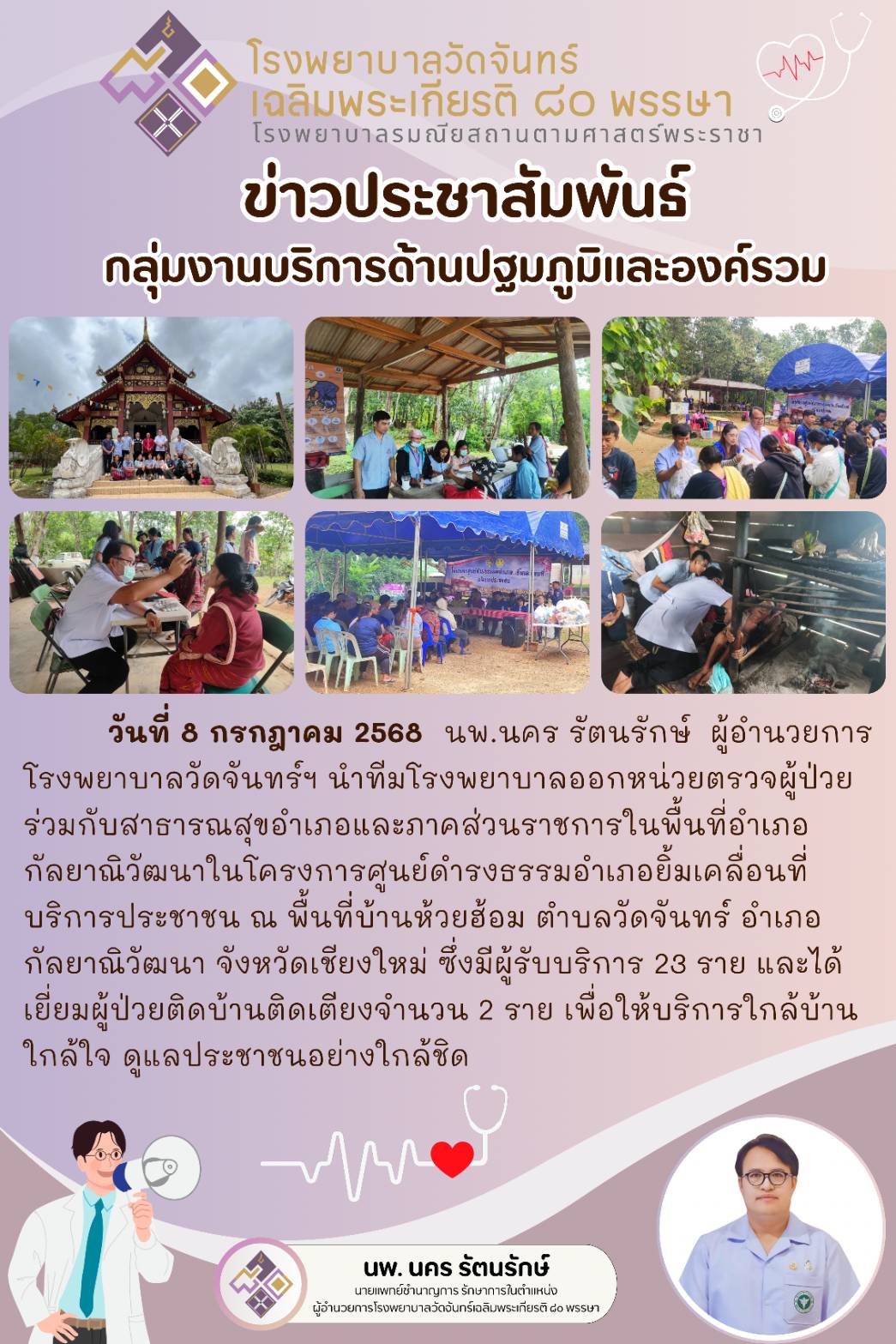 โรงพยาบาลวัดจันทร์ฯ